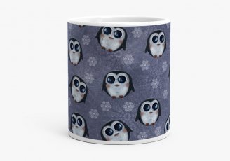 Чашка Penguin pattern 