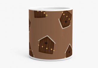 Чашка Будиночки (шоколад)