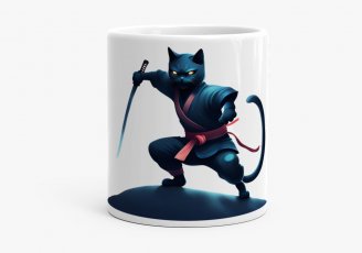 Чашка Кіт-ніндзя.