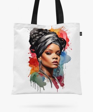 Авоська Портрет співачка Rihanna
