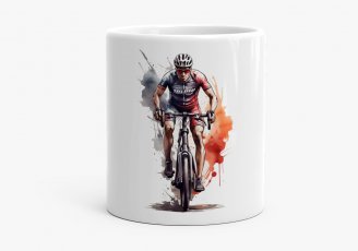 Чашка велосипедист