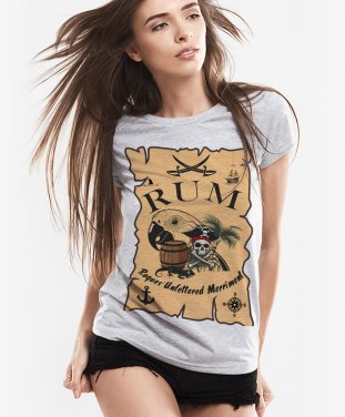 Жіноча футболка RUM - Rogues' Unfettered Merriment