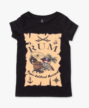 Жіноча футболка RUM - Rogues' Unfettered Merriment