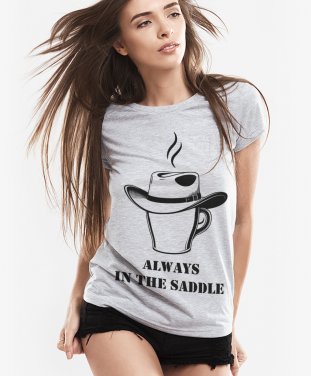 Жіноча футболка Cowboy Coffee Mug