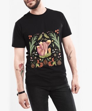 Чоловіча футболка В ліс по гриби