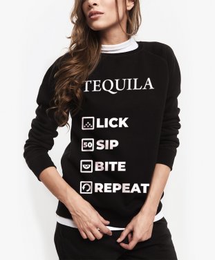 Жіночий світшот Tequila Repeat - Shotomania