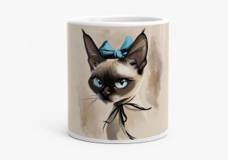 Чашка Орієнтальна Сіамська Кішка