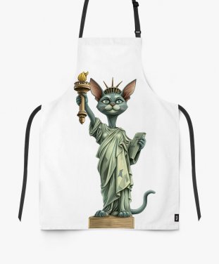 Фартух Кішка Орієнтальна  Statue Of Liberty