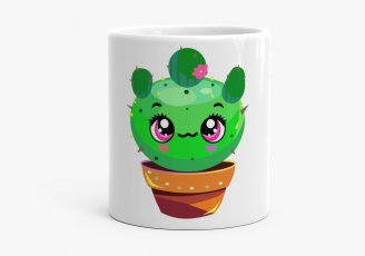 Чашка Зелений кактус