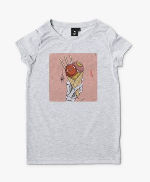 Жіноча футболка Цікаве морозиве