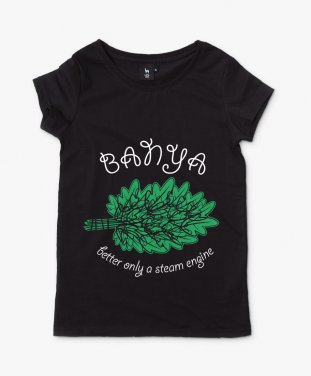 Жіноча футболка Лазня Баня Banya