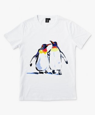 Чоловіча футболка Пінгвіни
