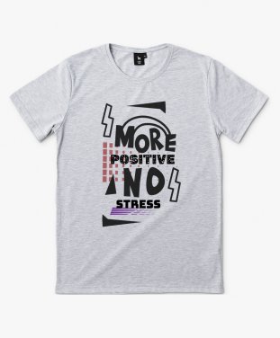 Чоловіча футболка позитив ,ні стресові