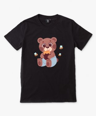 Чоловіча футболка милий ведмедик