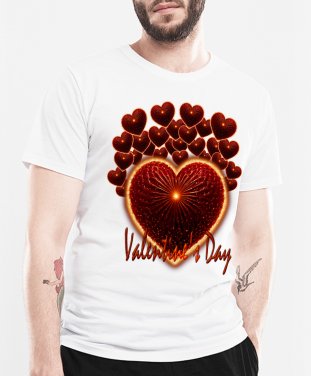 Чоловіча футболка Valentine's Day (День Валентина)