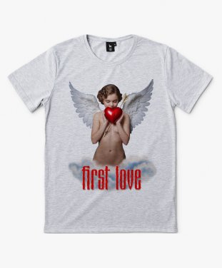 Чоловіча футболка First love (Перше кохання)