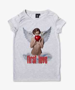Жіноча футболка First love (Перше кохання)