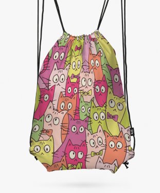 Рюкзак Чудні котики / Cute Cats