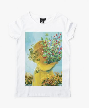 Жіноча футболка Весняний букет
