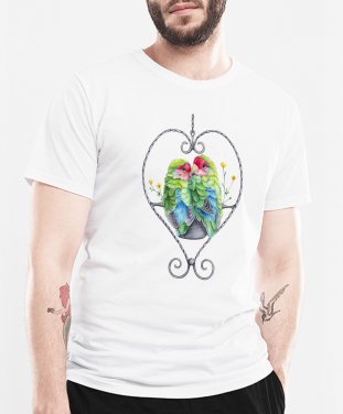 Чоловіча футболка Parrots&Love