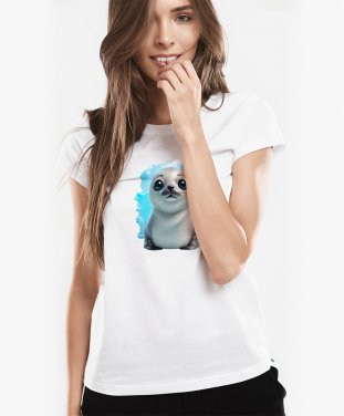 Жіноча футболка Миле маленьке тюленя