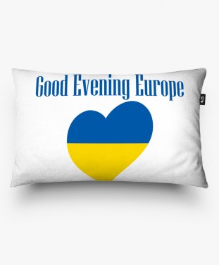 Подушка прямокутна Good evening Europe