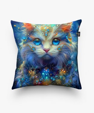 Подушка квадратна Space cat
