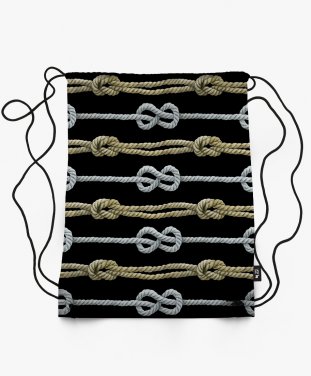 Рюкзак Rope cords with eight knots 