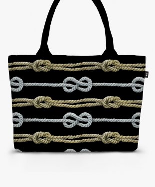 Шопер Rope cords with eight knots 