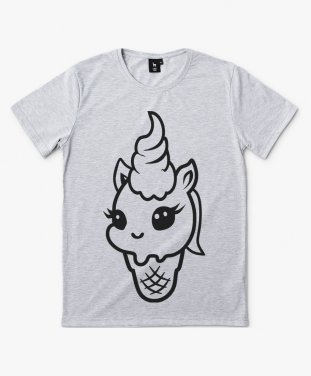 Чоловіча футболка Морозиво-Єдиноріг