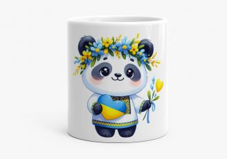 Чашка Мила українка панда 