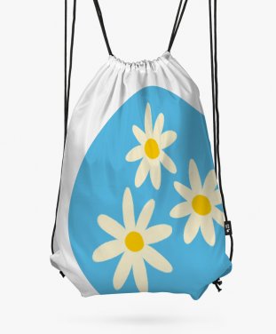 Рюкзак Білі ромашки, весняні квіти
