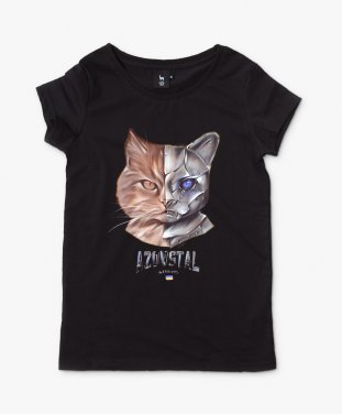 Жіноча футболка AZOV Cat