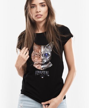 Жіноча футболка AZOV Cat