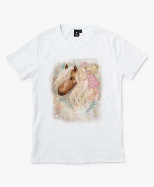 Чоловіча футболка Казкова конячка із дічинкою
