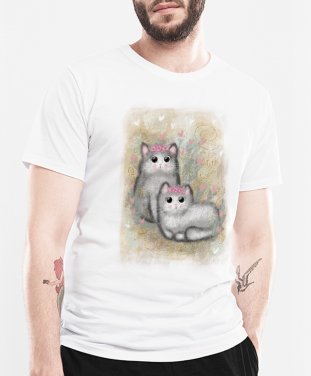 Чоловіча футболка Казкові котики
