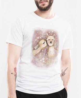 Чоловіча футболка Казкові альпаки