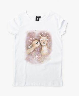 Жіноча футболка Казкові альпаки