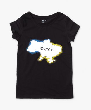 Жіноча футболка Sweet home Ukraine 