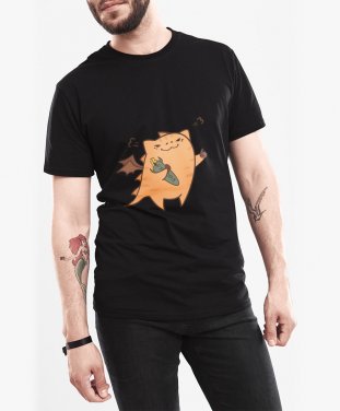 Чоловіча футболка Кіт дракон