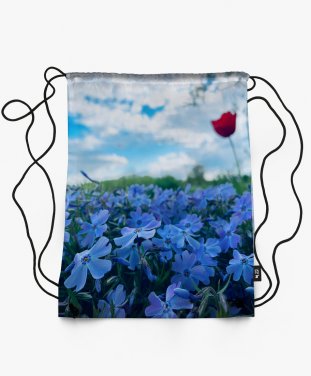 Рюкзак Блакитні квіти