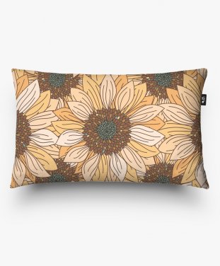 Подушка прямокутна Соняшник (патерн) / Sunflowers (pattern)