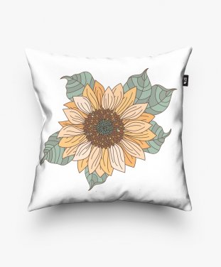 Подушка квадратна Соняшник / Sunflower