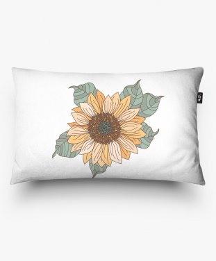 Подушка прямокутна Соняшник / Sunflower