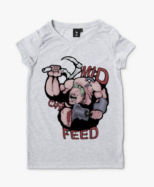 Жіноча футболка Pudge Mid of Feed