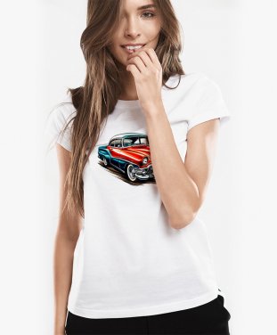 Жіноча футболка Гарний класичний автомобіль