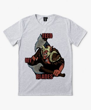 Чоловіча футболка Troll Warlord "Feed my blades"