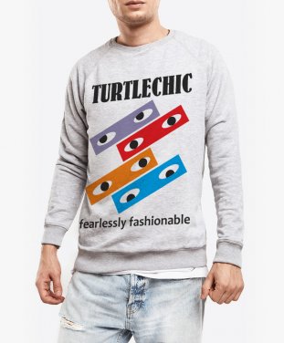 Чоловічий світшот TurtleChic: Безстрашно модний