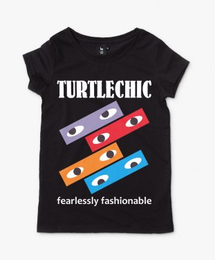 Жіноча футболка TurtleChic: Безстрашно модний