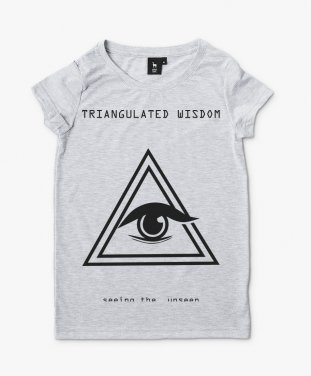 Жіноча футболка Всевидяче око